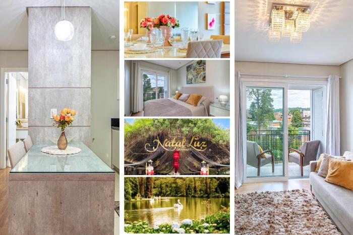 Vista do Vale! 400 metros da Rua Coberta - Acomoda até 4 hóspedes