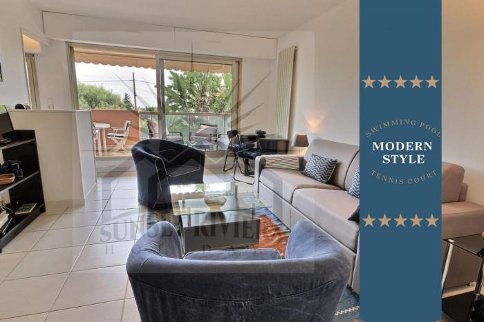 LA BADINE Appartement AirCo Pool for 4 By Sunset