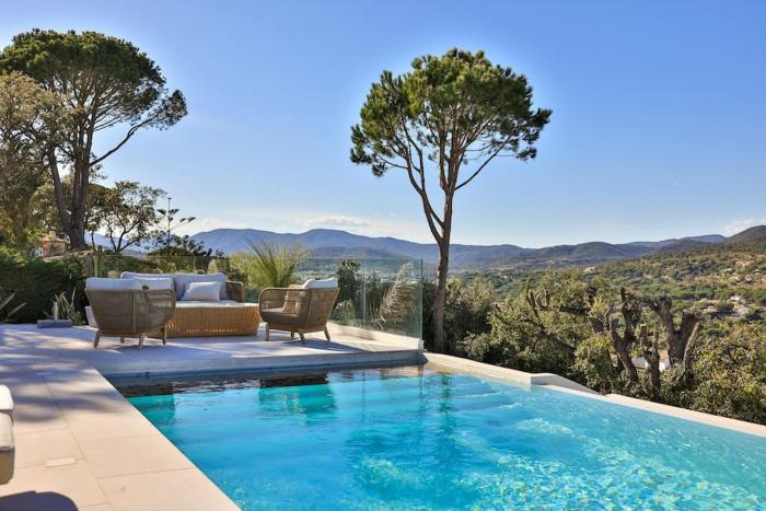Superbe villa à Sainte-Maxime, piscine et vue mer - Villa Dina