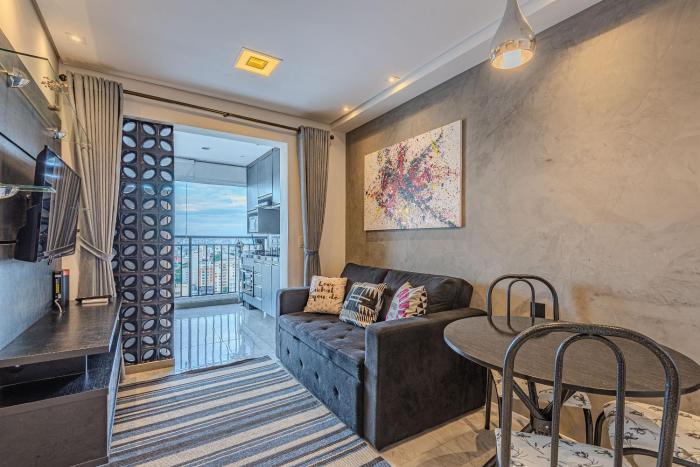 LUXO E VISTA ESPETACULAR para São Paulo com PISCINA ACADEMIA e SAUNA