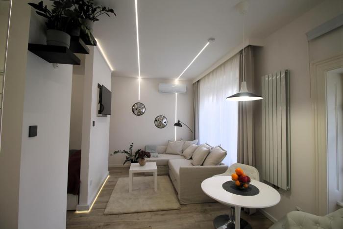 Modern stúdió a Belváros közepén parkolóval- Kata stúdióapartman