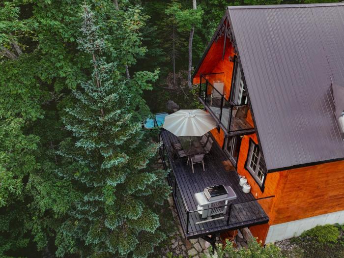 Terrasses Kedros Hot tub & Fireplace, cozy Chalet