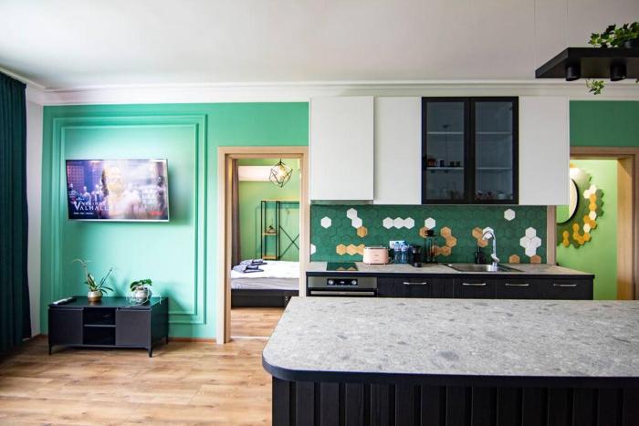 Jungle apartment in the center