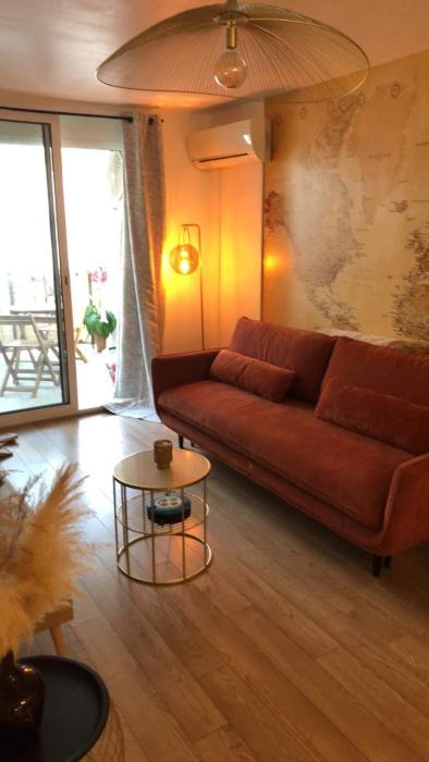 Cosy T2 avec terrasse à 5 min de la plage