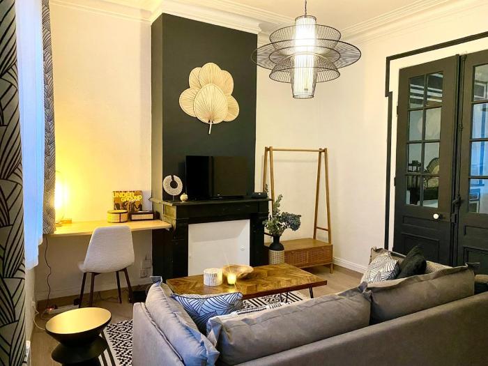 LArt appart - Lit King Size - Home cinéma