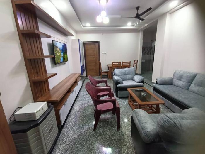 Servostay Tirupati - New Fully Furnished 2 BHK Flat #101