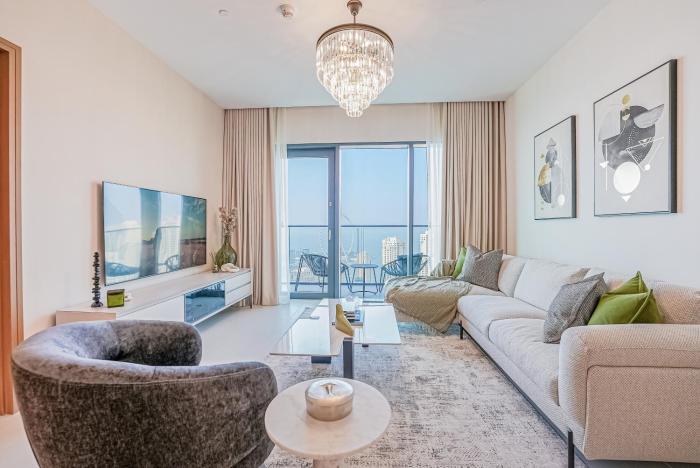 Modern 2BR High Floor Haven in Vida Dubai Marina