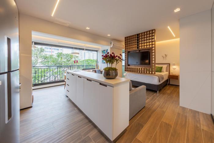 Easy Star - Luxuoso Studio no Coração do Campo Belo - HC01H