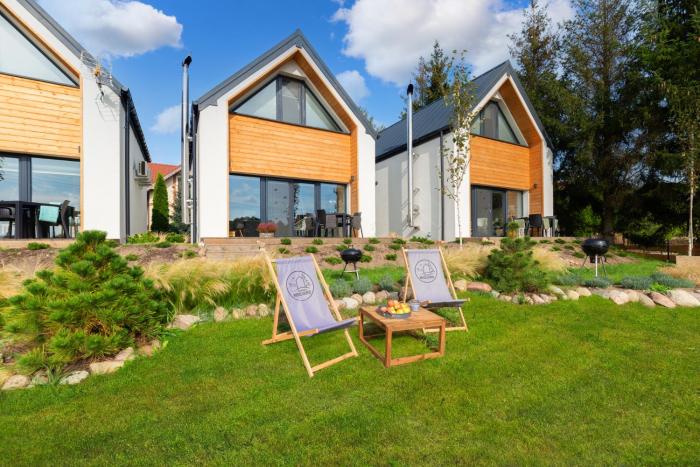 Mierzejogród - całoroczne domy z kominkami