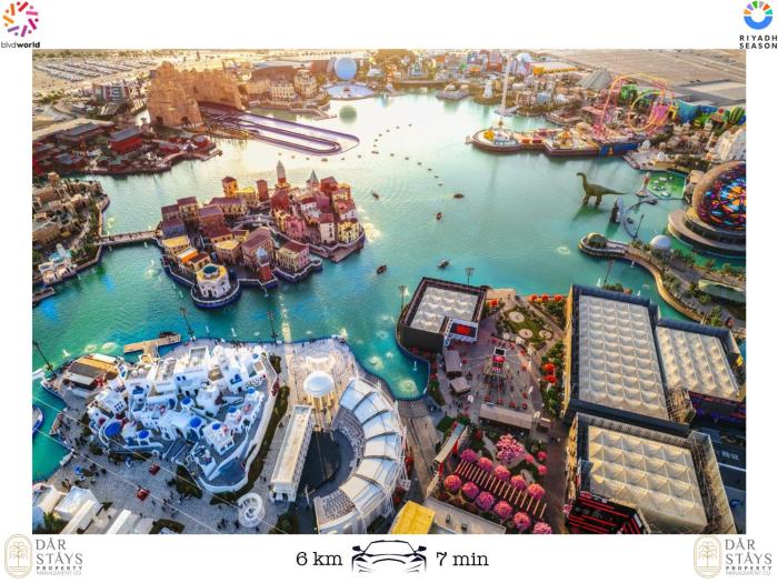 Luxurious two-bedroom apartment compound Al Malqa district