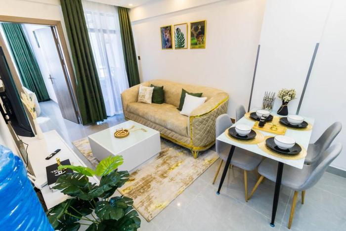 Luxury 1bdrm with an extra room Valley heights Kilimani