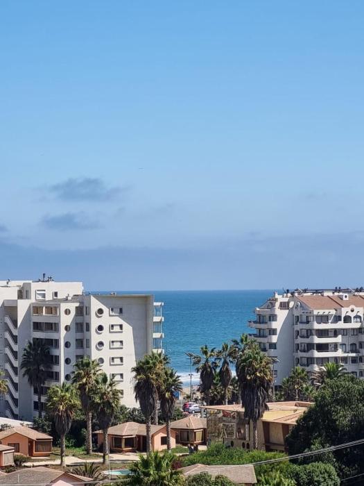 A metros de la playa