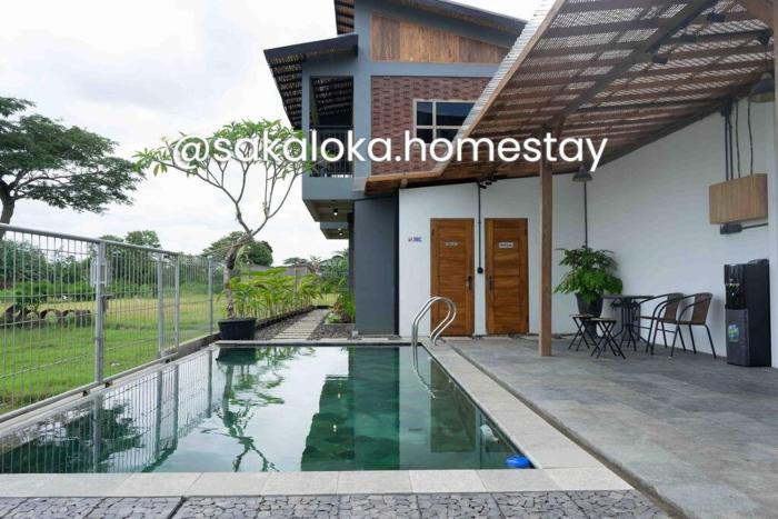 SakaLoka Cottage1- Mountain and Rice Field View