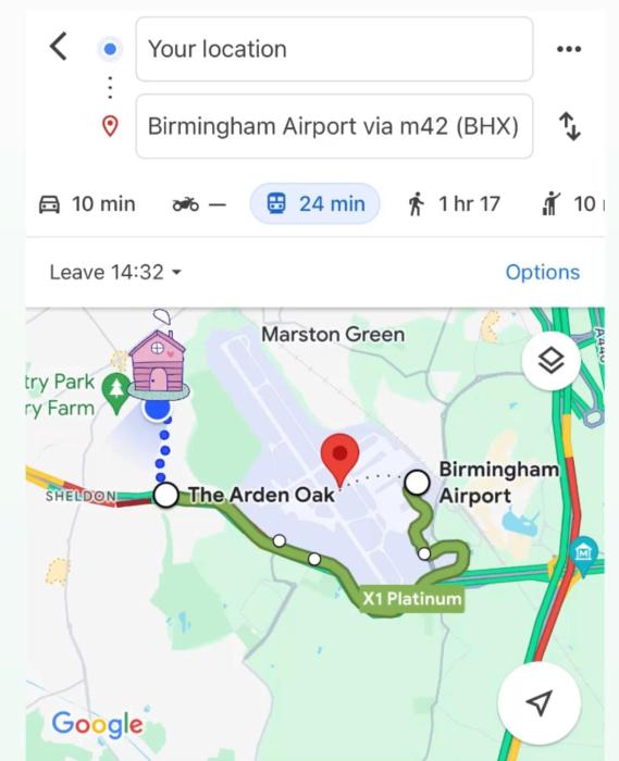 Birmingham Airport Greendoor