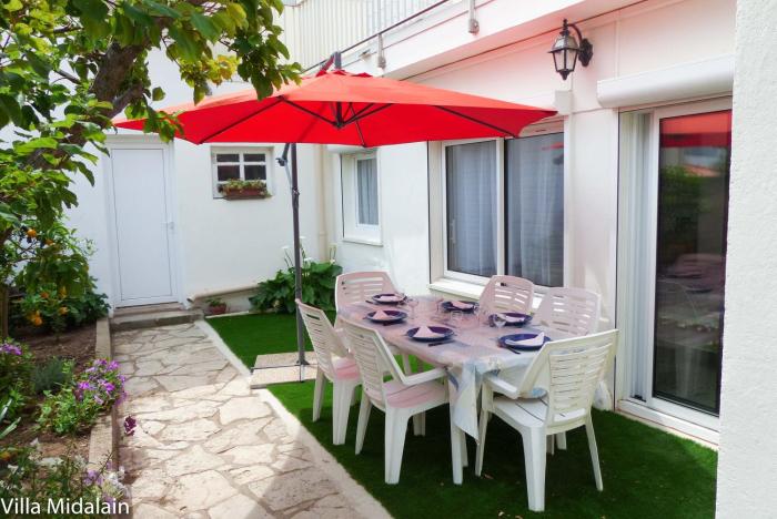 Sète La Corniche Villa Midalain à coté des plages