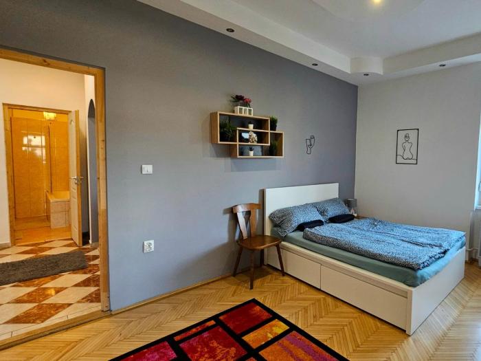 Lovely central apartment with free parking, Központhoz közeli 3 szobás lakás