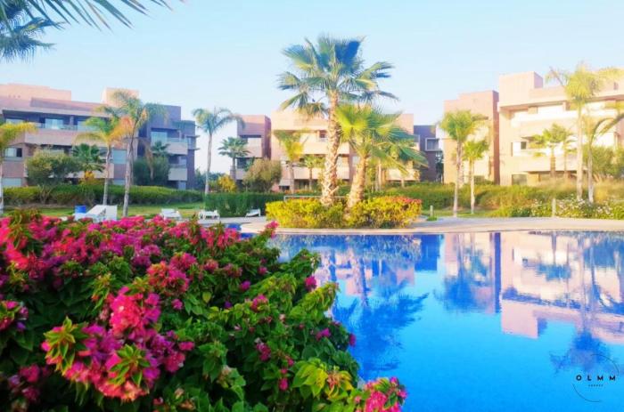 Pool and Atlas View Apartment at Prestigia Golf Marrakech