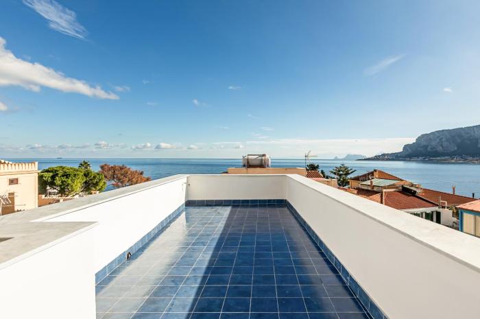 GuestHost - Alle Terrazze Blu - Mondello Sea View Apartment