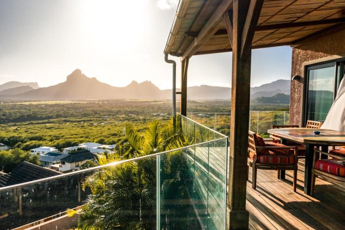 Villa Teranga avec vue panoramique sur la baie de Tamarin
