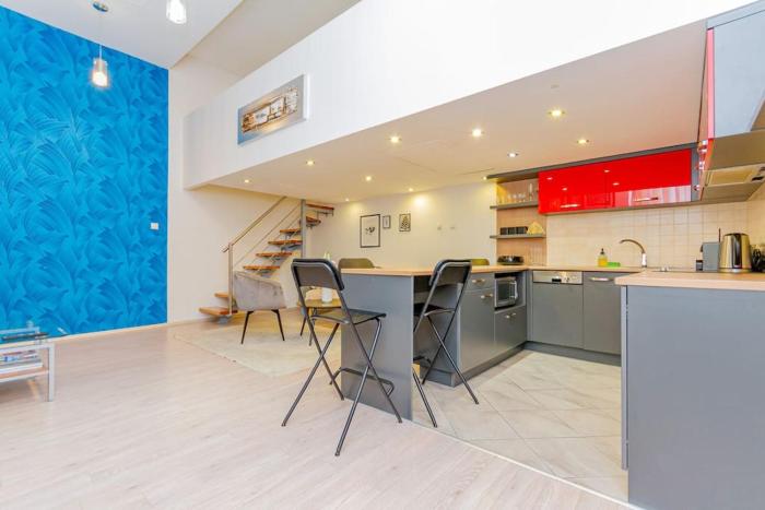 Colorful Cityscape Retreat by NW