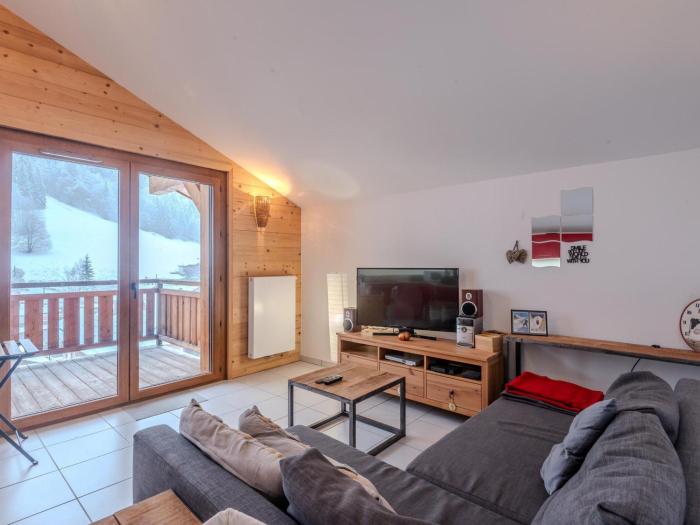 Appartement 2 chambres à Morzine, proche centre, terrasse, Sauna, Wifi - FR-1-754-40
