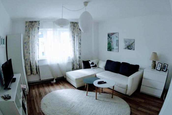 Modern apartment, 1 bedroom + livingroom
