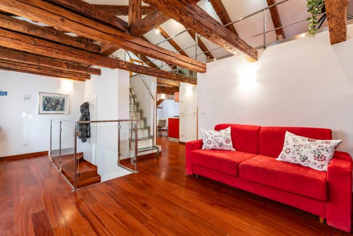 Glass House - Loft 2 minutes to Rialto Bridge & View