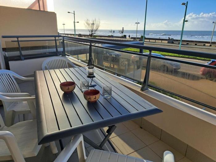 Appartement spacieux 5 pers face à la mer, animaux admis - FR-1-323-485