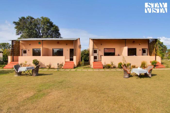 StayVista at Ranthambore Reverie - Near Ranthambore National Park with Lawn & Indoor-Outdoor Games