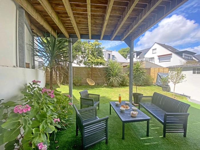 RÉF 338 - T2 bis spacieux en rez-de-jardin avec plage et commodités à pied