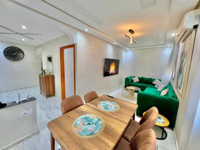 A2 Luxe Moderne et Confort, 7 min du Stade Moulay Abdellah