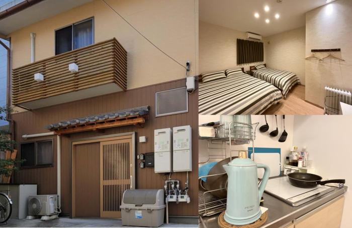 四海一家(101) 日本一戸建 【天下茶屋から徒歩8分】最大5名宿泊可能