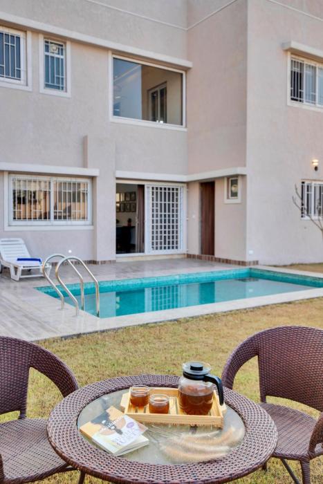 ELIVAAS Shourya Bliss Lux 3BHK Villa with Pvt Pool, Udaipur