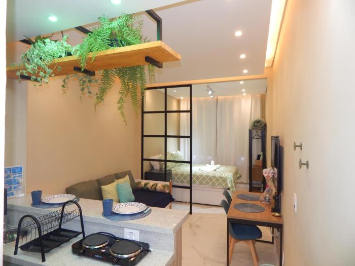 Flat Atlântica Alto luxo - Posto 6 Copacabana - CP02