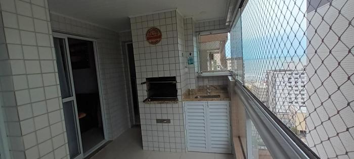 Apto com sacada GOURMET VISTA MAR