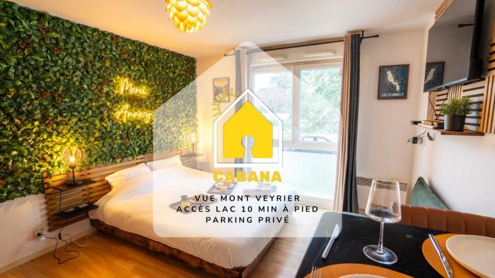Cabana & Merci Annecy - Parking et Proche du Lac