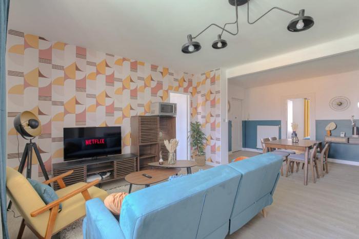 Design et Convivial avec parking gratuit