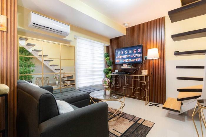 A2J BGC Luxury 2BR Loft Near High Street, Airport