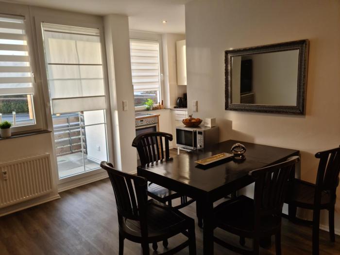 Pilgrims "Hagrid" 2 SZ, Balkon, Küche, Bad, top Wifi