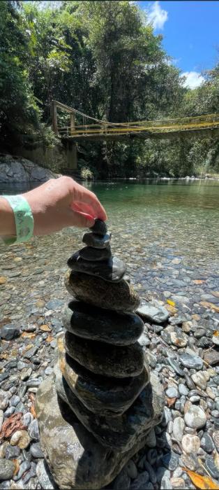 Chalet OCULTO Acceso al Rio CristalinoFogataHamacas