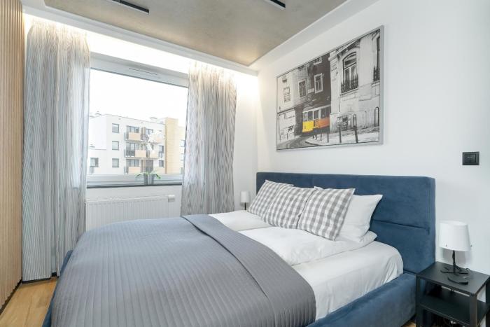 New Apartment Wagrowska with 2 FREE PARKING Places and Balcony in Poznań by Noclegi Renters