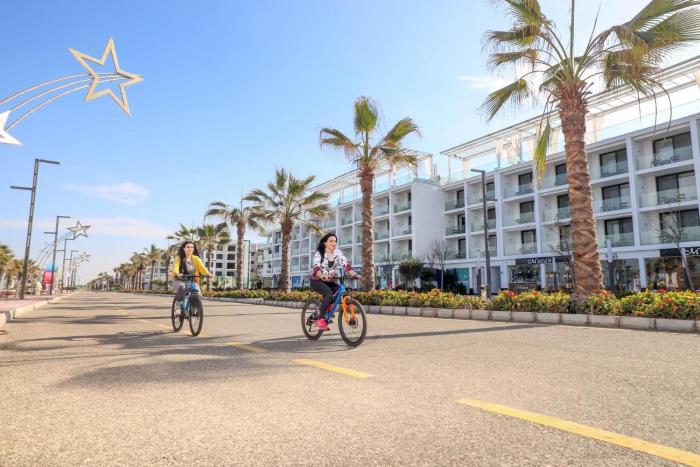 Porto Said Tourist Resort, room and hall بورتو سعيد غرفه وصاله