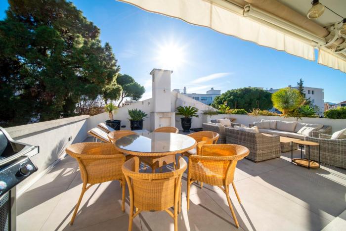Cannes Luxury Rental - Pretty 3 bedroom apartment to rent with 50m terrace