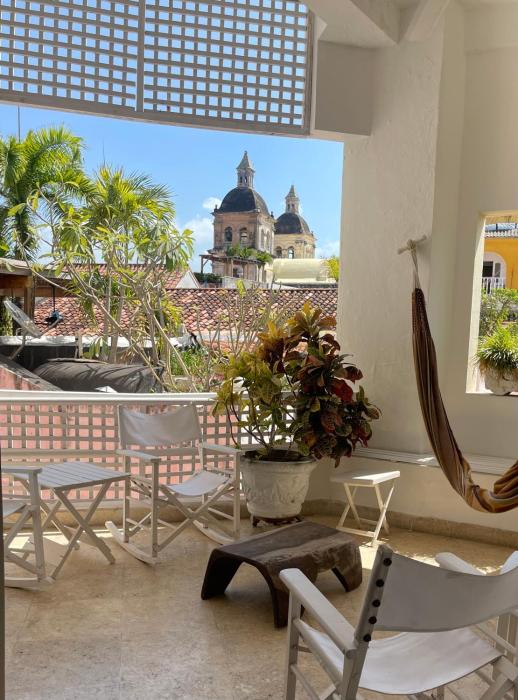 Bello apartamento corazón de Cartagena colonial