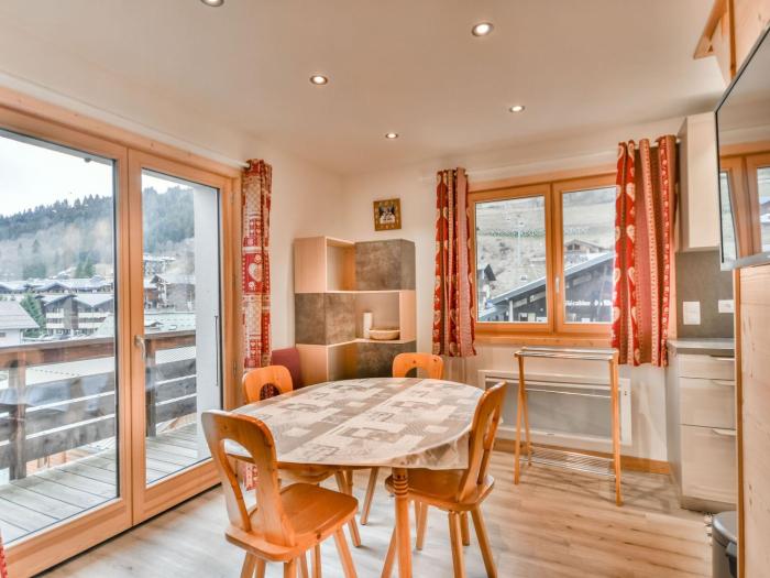 Duplex au cœur des Gets, 3 chambres, balcon, face télécabine du Mont Chéry, 6 pers - FR-1-685-78