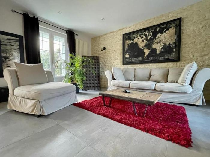 Charmante maison de 110m2 située à Luc à 800 m de la mer