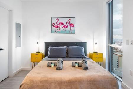 Heart of downtown Miami Studio POOL & GYM