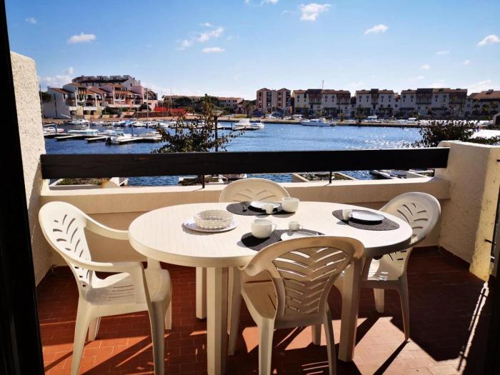 Résidence Palmyra - T2 5 PERS - LE BARCARES- piscine incluse MAE-3964