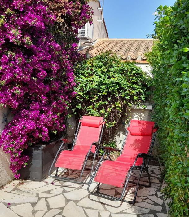 Maison fleurie quartier calme st Cyprien