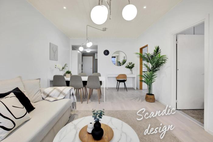 Design apartment in city center with free parking